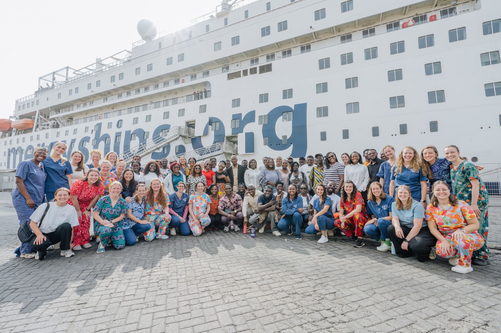 Foto bij Week 2 op de Global Mercy
